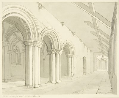 Entrada a la Sala Capitular de la Catedral de Bristol de James Johnson