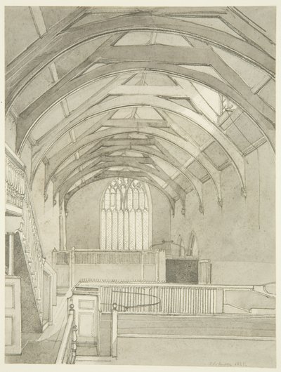Interior del Guildhall de James Johnson