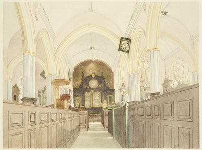 Interior de la Iglesia de San Pedro de James Johnson