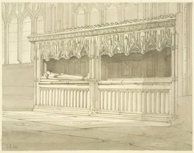 Monumento a Sir Thomas Mede en St Mary Redcliffe de James Johnson