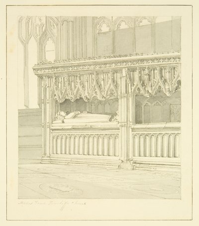 Monumento a Sir Thomas Mede en Santa María Redcliffe de James Johnson
