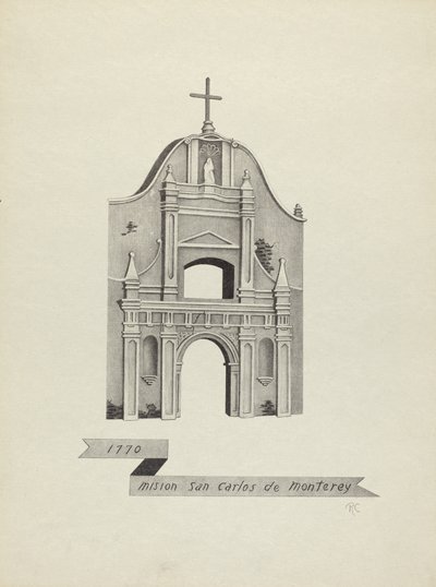 Misión San Carlos de Monterey de James Jones