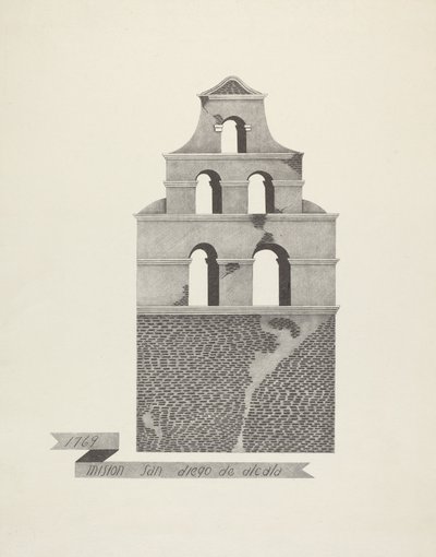 Misión San Diego de Alcalá de James Jones