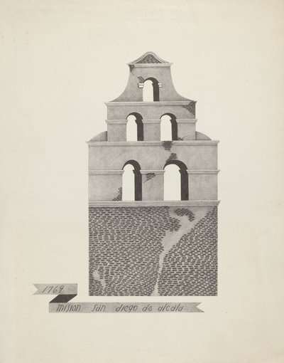 Misión San Diego de Alcalá de James Jones