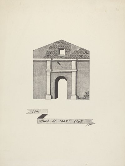 Misión de Santa Cruz de James Jones