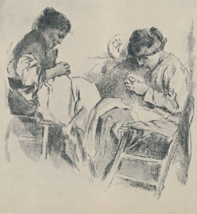 Costureras españolas, 1919 de James Kerr Lawson