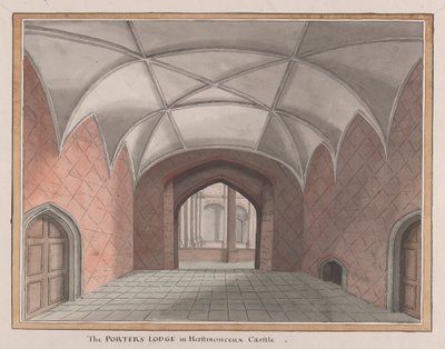 Castillo de Herstmonceux, Sussex Oriental: La Portería de James Lambert  of Lewes