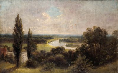 Vista sobre los campos de Ham desde la cima de Richmond Hill de James Lewis