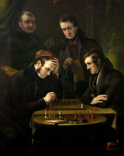 Los jugadores de ajedrez de James Lonsdale