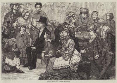 Tiempo de vacaciones en una exposición de figuras de cera de James Macbeth