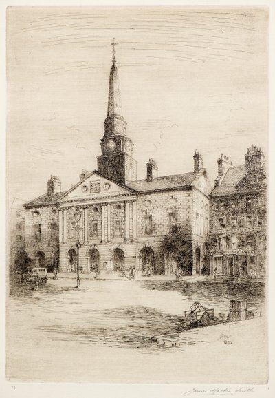 The Old Town House, Dundee de James Mackie Smith