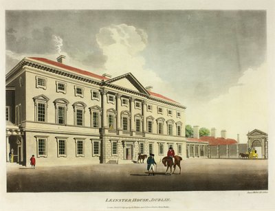 Leinster House, Dublín de James Malton