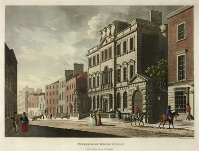 Casa Powerscourt, Dublín de James Malton