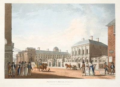 Casa del Provost, Dublín, 1794 de James Malton