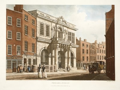 Tholsel, Dublín, 1798 de James Malton