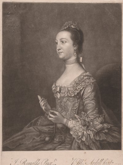 Jane Condesa de Hyndford de James McArdell