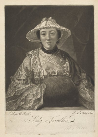 Lady Anne Fenoulhet (de soltera Day) de James McArdell