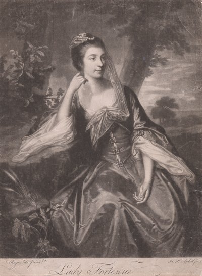 Lady Fortescue de James McArdell