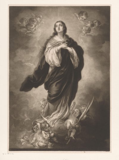 María de la Inmaculada Concepción de James McArdell