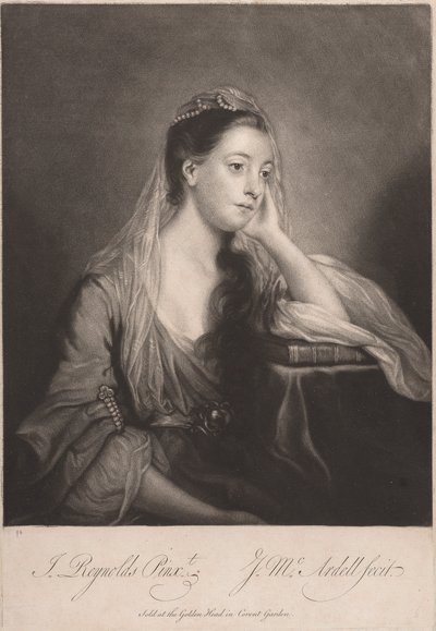 Srta. Horneck de James McArdell