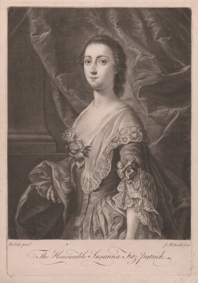 Su Señoría Susanna Fitzpatrick de James McArdell
