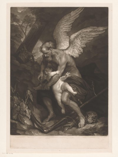El tiempo corta las alas de Cupido de James McArdell