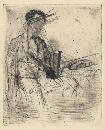 [76] Impresiones de planchas canceladas de Whistler - Ross Winans. de James Abbott McNeill Whistler