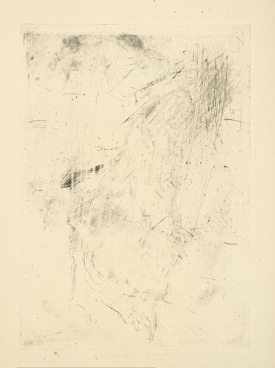 [76] Impresiones de planchas canceladas de Whistler - [¿Figura sentada?] de James Abbott McNeill Whistler