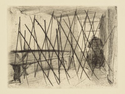 [76] Impresiones de planchas canceladas de Whistler - The Miser. de James Abbott McNeill Whistler
