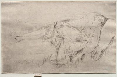 Un niño en el sofá, nº 2 de James McNeill Whistler