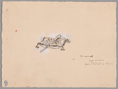 Un palo en un cojín de James McNeill Whistler