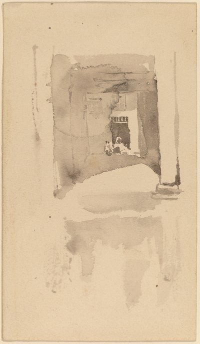 Un portal en Ajaccio de James Abbott McNeill Whistler
