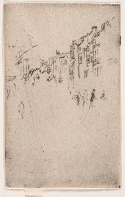 Un fragmento de Piccadilly de James McNeill Whistler