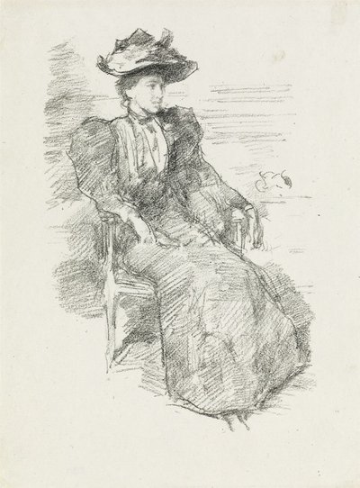Un retrato: Mildred Howells de James Abbott McNeill Whistler