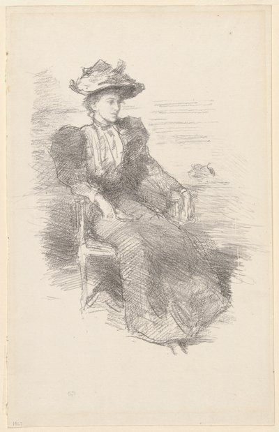 Un retrato: Mildred Howells de James Abbott McNeill Whistler