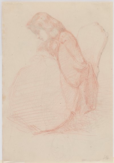 Un dibujo de dos caras de Fumette y payasos bailarines de James Abbott McNeill Whistler