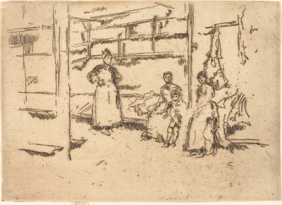 Después de la Venta, Hounsditch de James Abbott McNeill Whistler