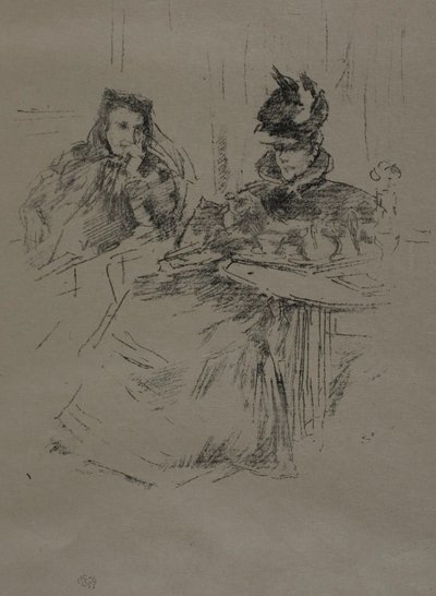 Té de la tarde de James Abbott McNeill Whistler