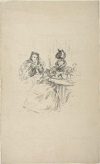 Té de la tarde de James Abbott McNeill Whistler
