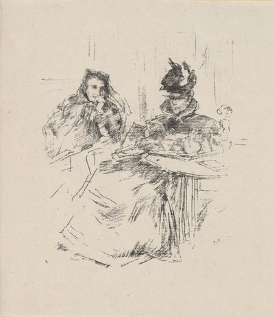 Té de la tarde de James Abbott McNeill Whistler