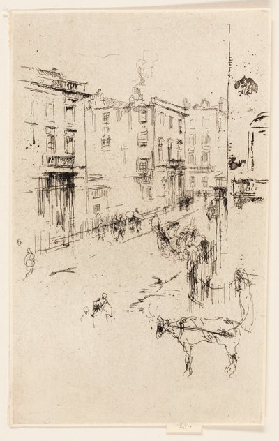 Calle Alderney de James Abbott McNeill Whistler