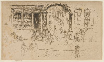 Arco, Bruselas de James Abbott McNeill Whistler