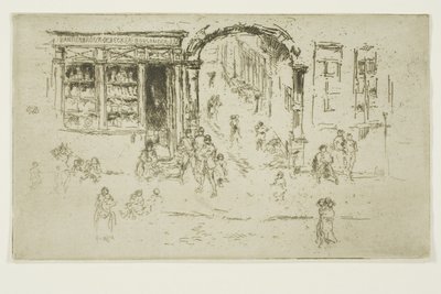 Arco, Bruselas de James Abbott McNeill Whistler
