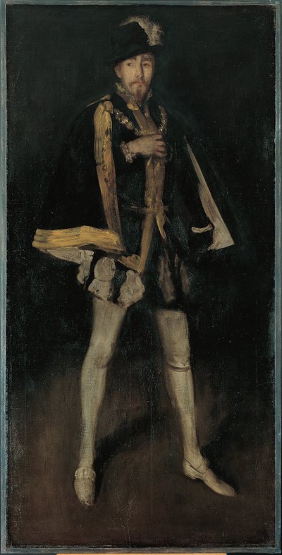 Arreglo en negro, n.º 3: Sir Henry Irving como Felipe II de España de James McNeill Whistler