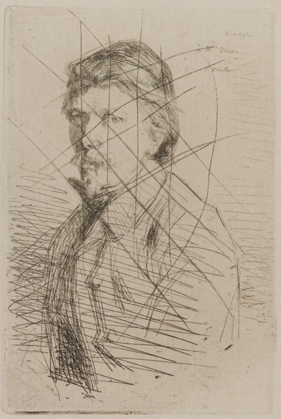 August Delâtre de James Abbott McNeill Whistler