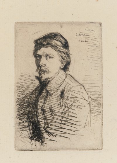 Auguste Delatre de James Abbott McNeill Whistler