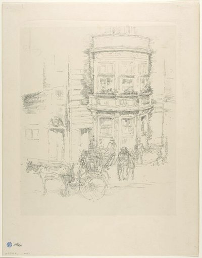Parte trasera del Gaiety Theatre de James McNeill Whistler