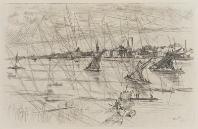 Alcance de Battersea de James Abbott McNeill Whistler