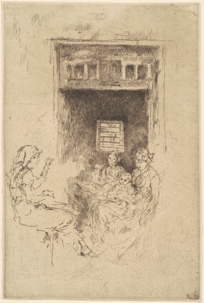 Ensartadores de cuentas de James Abbott McNeill Whistler