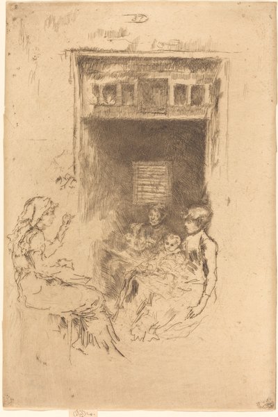 Ensartadores de cuentas de James Abbott McNeill Whistler